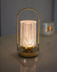 Aurevia | Luminous LED Table Lamp with Elegant Gold Touch