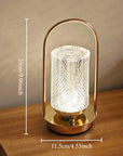 Aurevia | Luminous LED Table Lamp with Elegant Gold Touch
