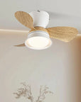 Ceiling Fans With LED Lamp High Wind 3 Speed Silent Fans Light Modern Retro Design for Bedroom Living Room Decor Home lighting