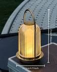 Aurevia | Luminous LED Table Lamp with Elegant Gold Touch