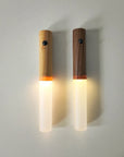 Motion Sensor Smart LED Night Light Rechargeable Magnetic Wall Light Portable Lamp for Cabinet Hallway Bedroom Bath Staircase