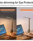 Illora | Ultra-Slim LED Desk Lamp with Touch Control & USB Charging