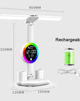 Veylo | Smart LED Desk Lamp with Digital Clock & Organizer