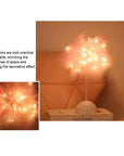 Bedroom LED Night Light Feather Table Lamp Bedside Lamp Modern Wedding Decoration Small Lantern Festive Gift Ins Girl Heart
