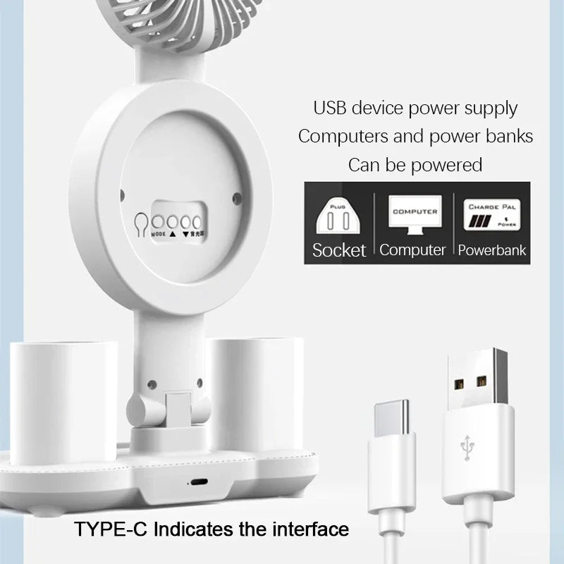 Veylo | Smart LED Desk Lamp with Digital Clock &amp; Organizer