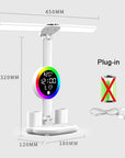 Veylo | Smart LED Desk Lamp with Digital Clock & Organizer