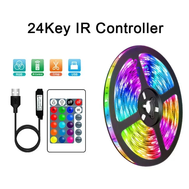 Solvora | Smart WiFi RGB LED Strip Lights with Remote &amp; App Control
