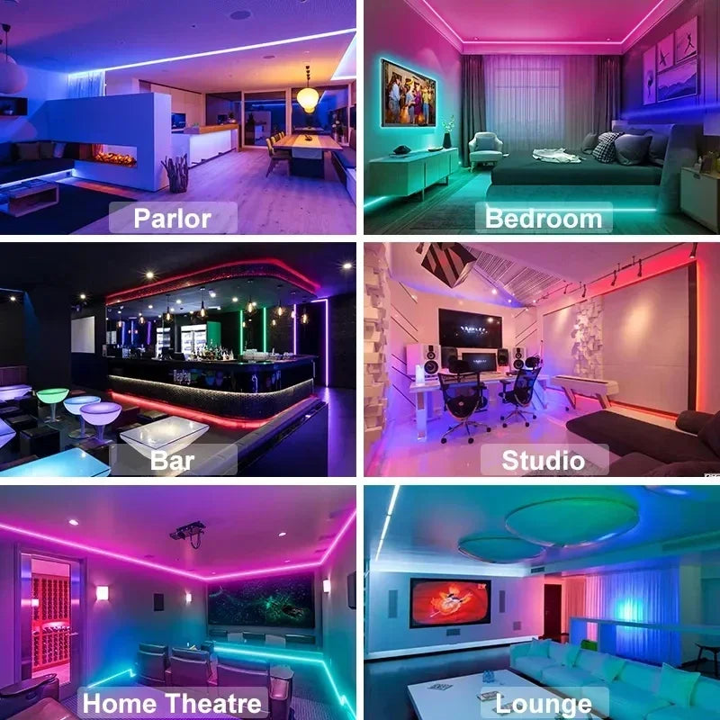Solvora | Smart WiFi RGB LED Strip Lights with Remote &amp; App Control