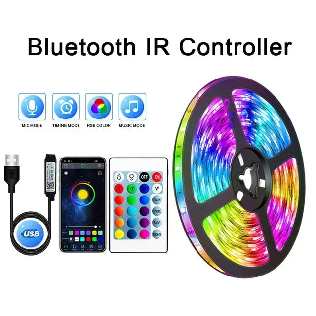 Solvora | Smart WiFi RGB LED Strip Lights with Remote &amp; App Control